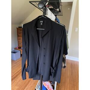 Eileen Fisher Black Cardigan Sweater Women's Size Small